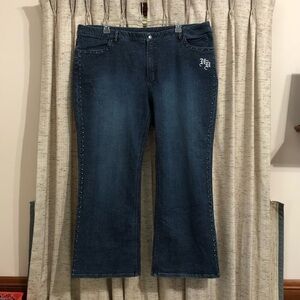 Harley-Davidson Women's Bootcut Studded Jeans